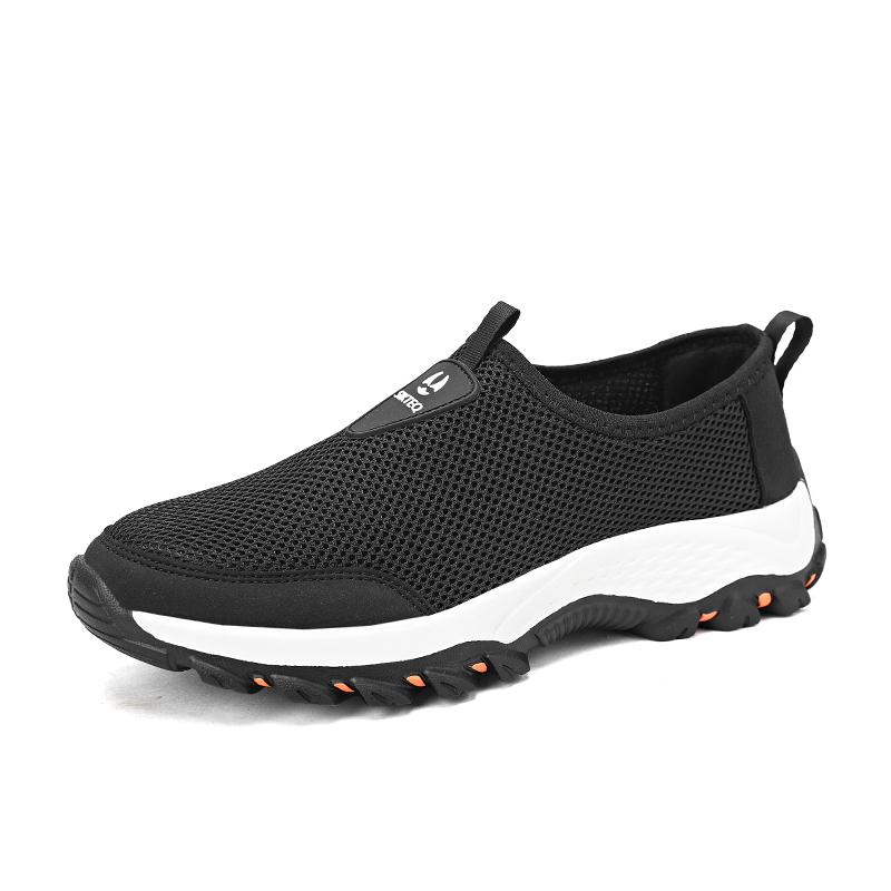 Men Shoes Breathable Classic Running Sneakers for Man Outdoor Light Comfortable Mesh Shoes Slip On Walking Shoes Tenis