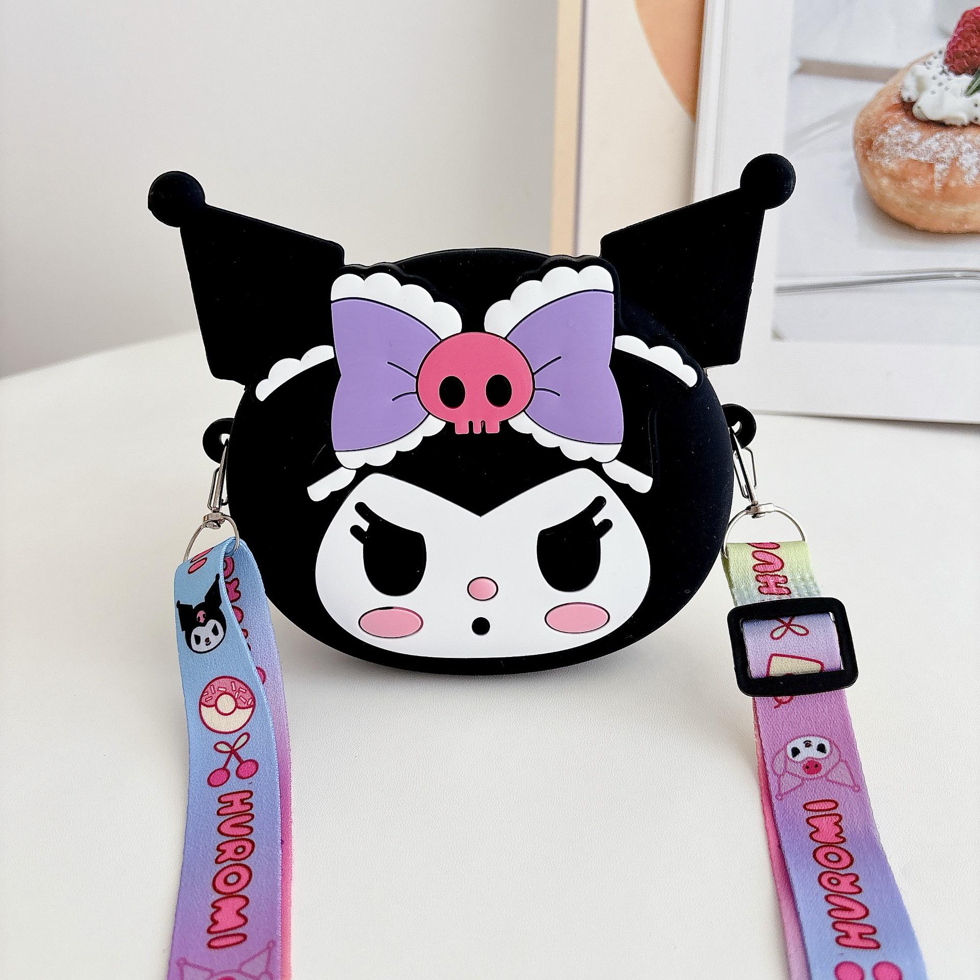 

Силиконовый кошелек для монет с мультяшной Куроми - Милая женская уличная дорожная сумка через плечо