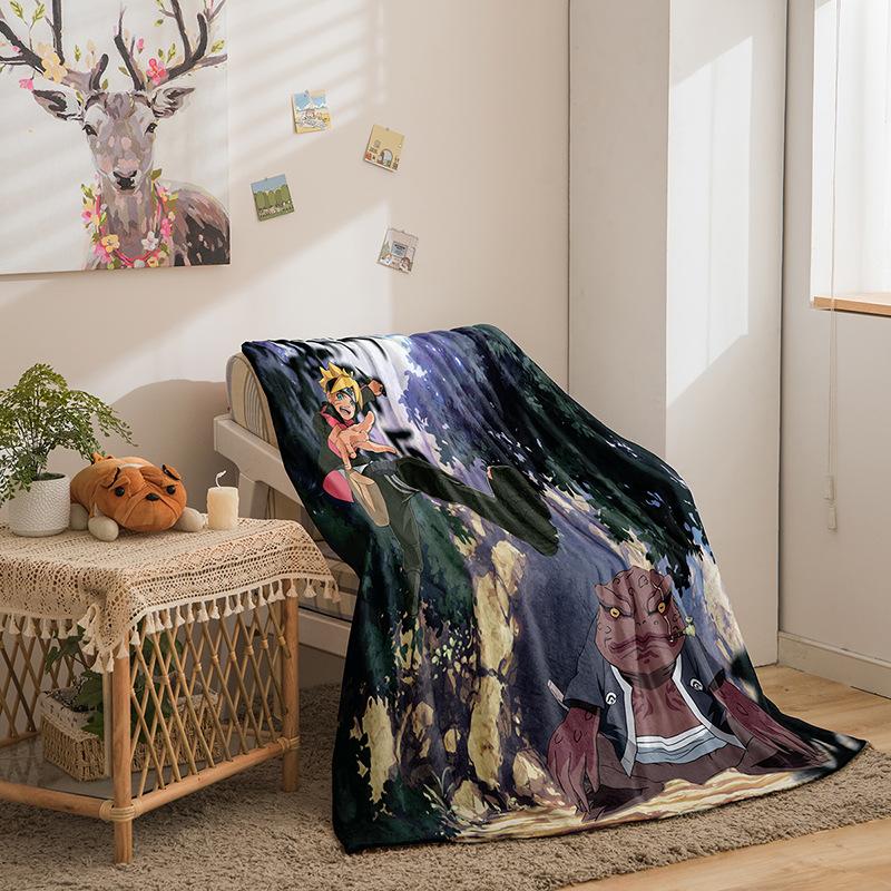 Cartoon Series Double-Sided Flannel 3D Digital Printing Blanket Blanket