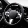 38cm Suede Steering Wheel Cover for Volkswagen VW Gol Golf ID.3/4/7 Passat Polo Tiguan T-Roc - Non-Slip Breathable Grip