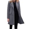 Giacche Invernali Donna Taglia Forte Autunno Moda Casual Cappotto Manica Lunga Media Lunghezza Cardigan Monopetto Giacca a Vento