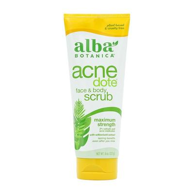 Acne Dote Face & Body Scrub 8 Oz