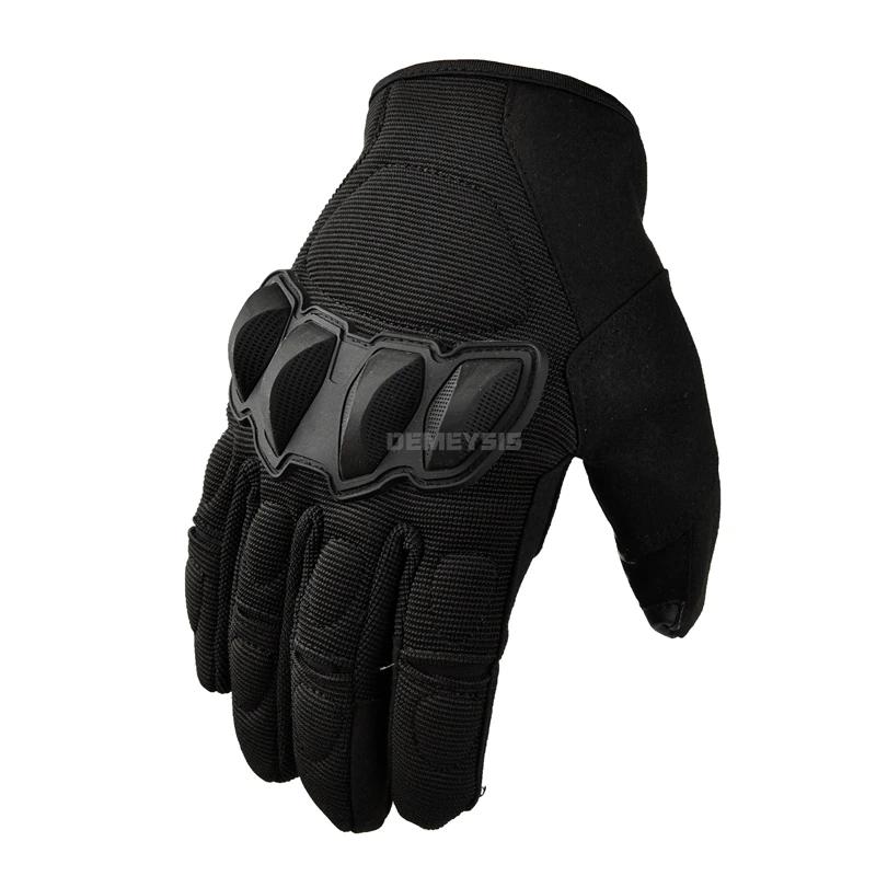 Dotyková obrazovka Full Finger Tactical Rukavice Motocross Hard Knuckle Full Finger Rukavice Pánské