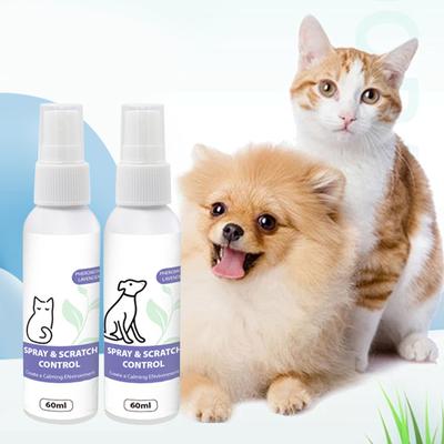 60ml Cat Soothing Spray To Prevent Scratching And Disorderly Urination Mild Ingredients