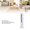 Desktop-Turmventilator mit 2 Windgeschwindigkeiten, blattlos, leise Kühlung, USB, kleiner Turmventilator für Schlafzimmer, Zuhause, Büro, Weiß