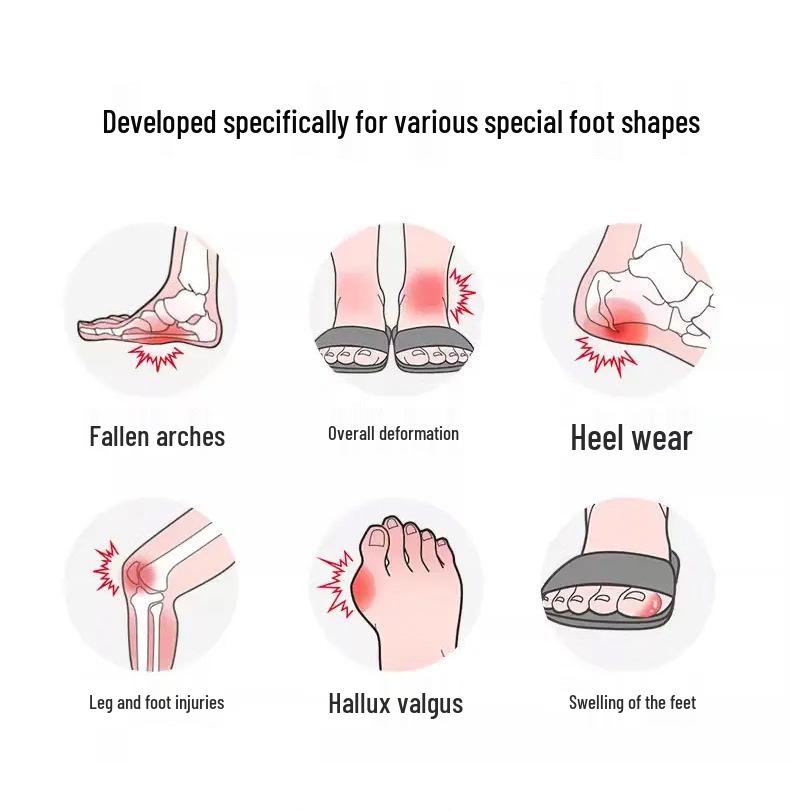 Plus Size Women's Shoes for Elderly: Diabetic, Swollen Feet, Hallux Valgus, Walking Comfort.