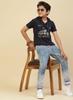 MONTE CARLO Boy Regular Fit Navy Blue Tshirt