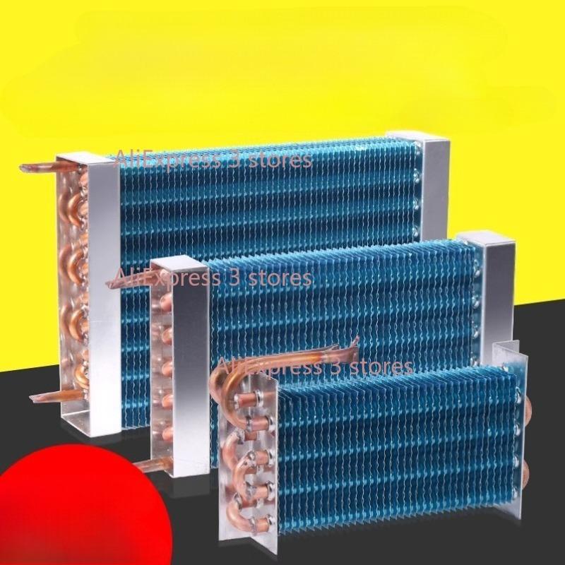Evaporator Freezer Refrigerator Freezer Refrigerated Display Cabinet Freezer Copper Tube Fin Air-cooled Condenser 260*50*130mm