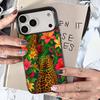 Tropical Jungle Print Leopard Sloth For Magsafe For iPhone Phone Case 17 Air 16 15 14 Plus 13 12 Mini 11 Pro Max Magnetic Cover