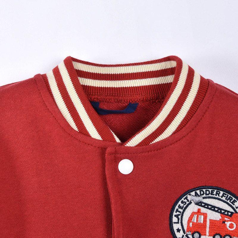 New Arrival Japanese Style Zhongda Children's Baseball Uniform Outwear Spring and Autumn Boys' Cardigan Tops Casual Sports Jacket Sweatshirt