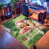 Sabrina Carpenter Glow Carpet Rug for Living Room Bedroom Home Sofa Decoration,Kids play Nonslip Floor Mat
