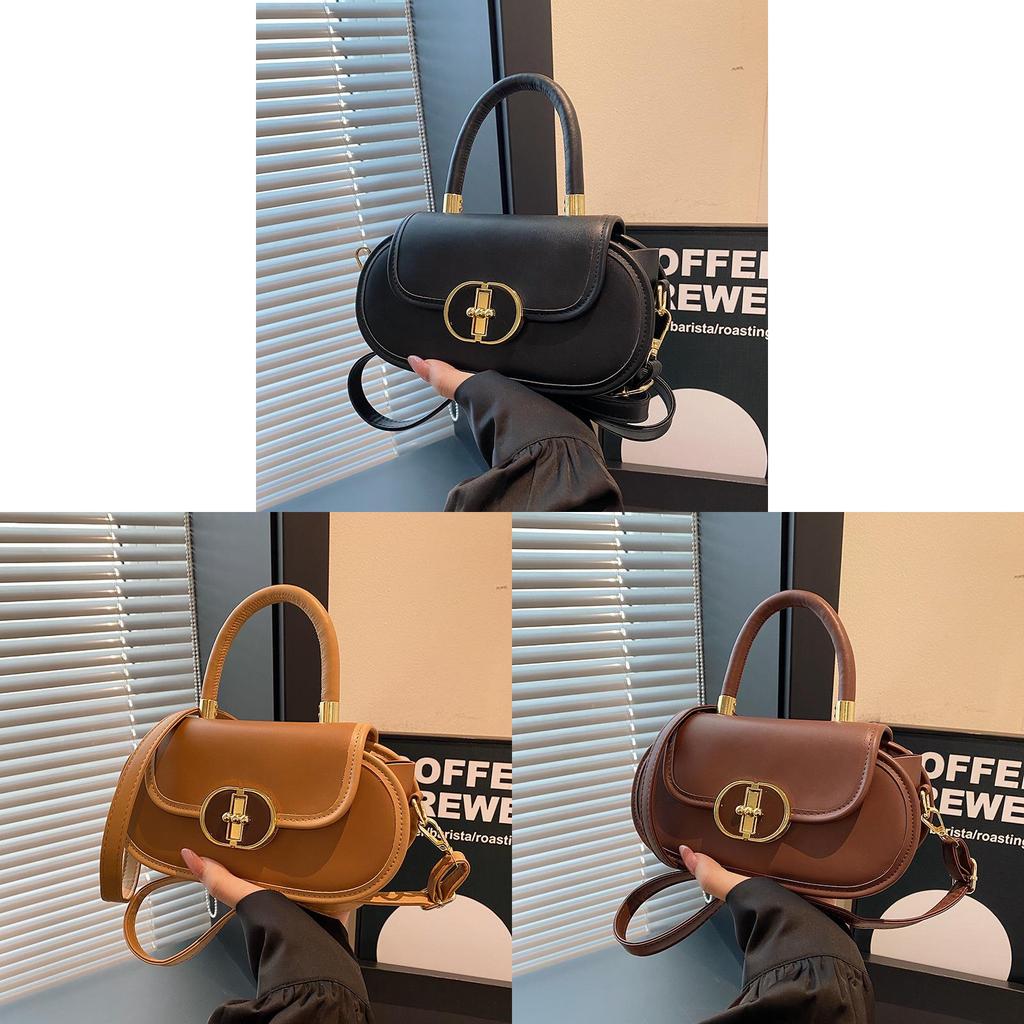 Minimalist Pu Small Square Crossbody Bag With Top Flap For Daily Use Women