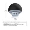 High Quality Wireless Bluetooth Speaker 30ft Wireless Range Subwoofer With Suction CupSuitable for Cycling Picnic Outdoor