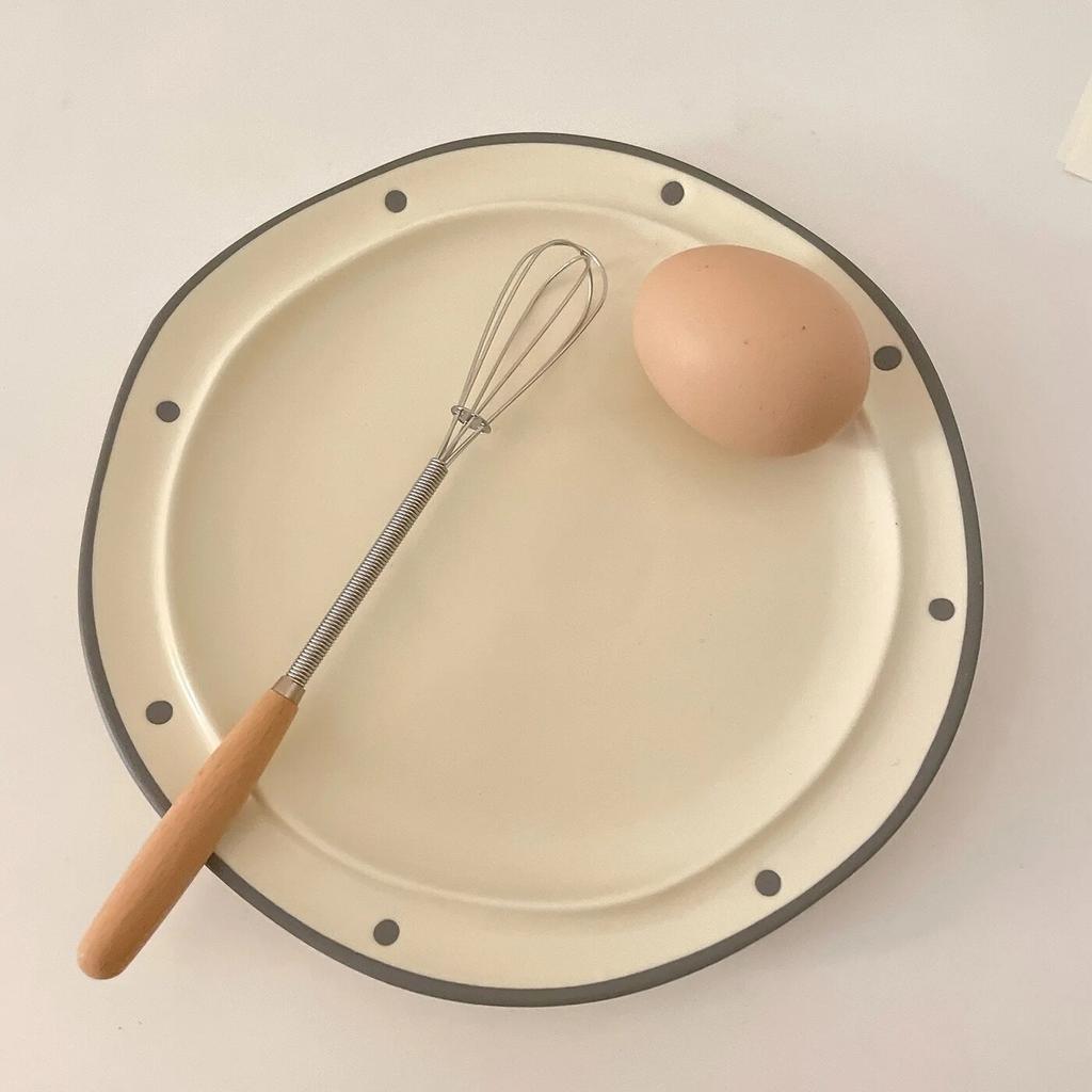 Edelstahl Schneebesen Schneebesen Holzgriff Küche Hand Schneebesen Gadgets Küche Werkzeuge Backen Zubehör