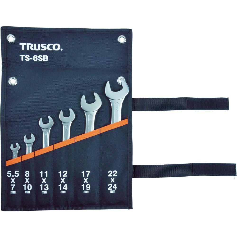 

TRUSCO Double End Spanner Set of (Set 6) TS-6SB срібний