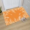 Fall Pumpkin Door Mat Welcome Decorative, Autumn Thanksiving Pumpkin Farmhouse Outdoor Indoor Patio Entrance Door Mats