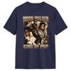 MMichael JJackson King Of Pop Cotton T Shirt For Unisexs Beach Vintage TShirts Fashion Tee Shirt Plus Size Pattern Tops