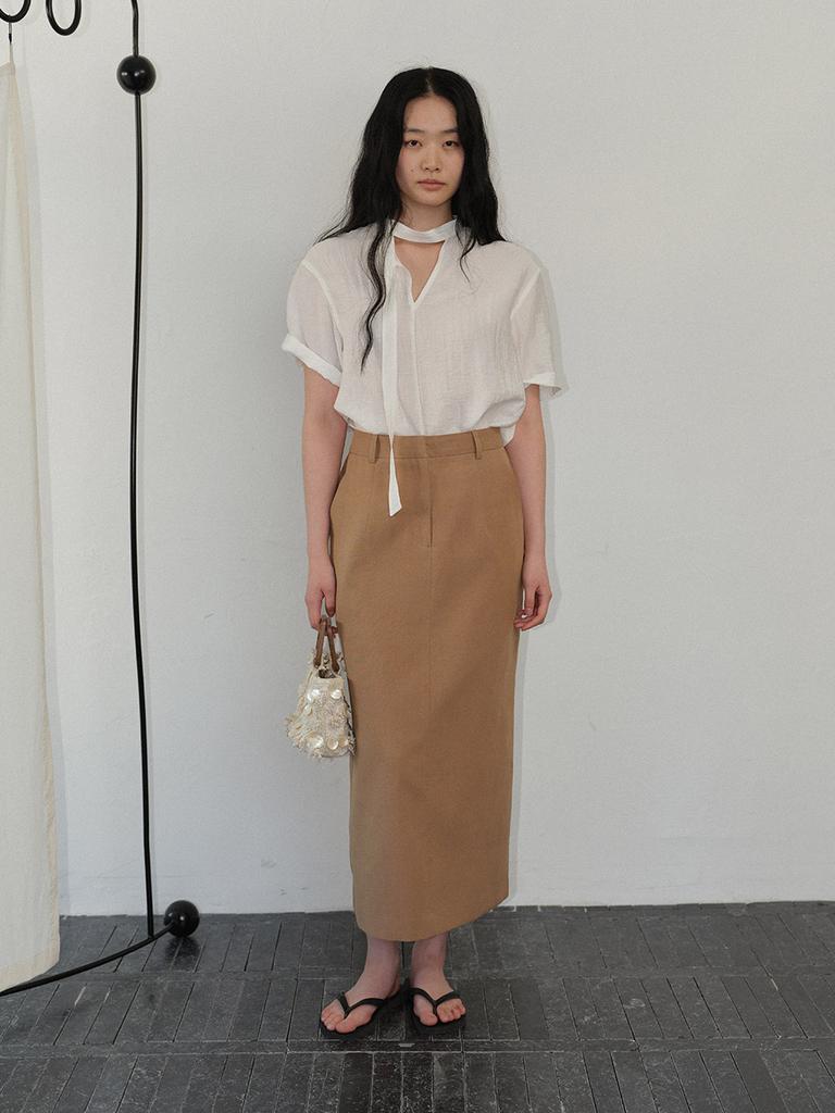 Hunch Essential Straight Long Skirt (3Colors)