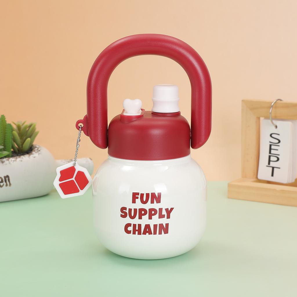 316 Stainless Steel Portable Teapot Insulated Cup, New Large Capacity Double Mouth Portable Teapot Large Belly Water Cup