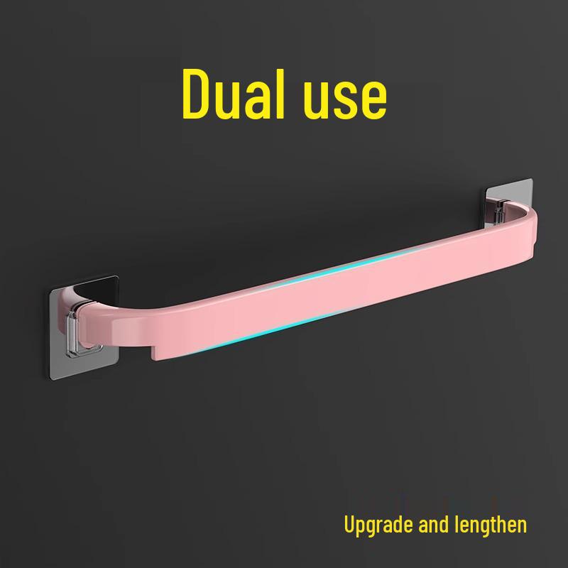 

Настенная полка для обуви в ванную без сверления: Сливной держатель для тапочек за дверью. Regular