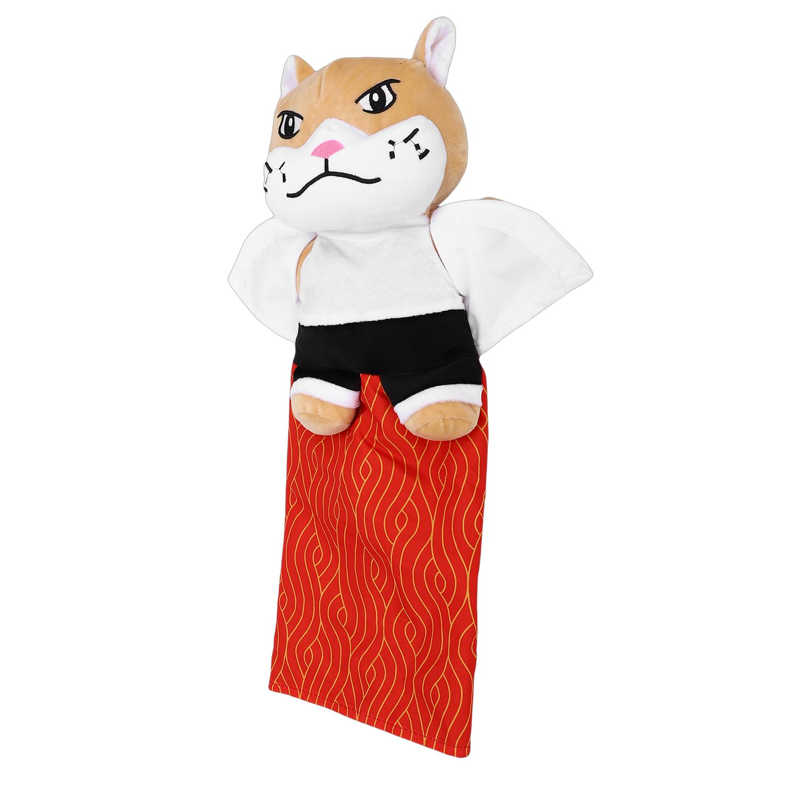 

Cat Interactive Glove Toy with Protective Sleeve Karate Glove Doll for Pet Play Prevent Scratching and Biting