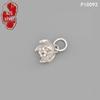 Handmade S925 Sterling Silver Lotus Seed Pod Charm for DIY Bracelets and Jewelry