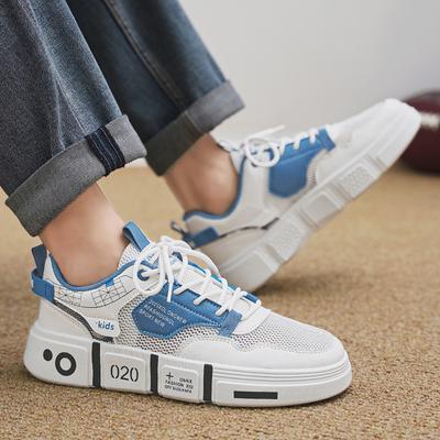 New Men's Shoes Summer Breathable Mesh Surface All-match Board Shoes Student Sports Leisure Children's Fashion Shoes