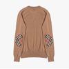 Burberry 80170201 Bempton Vampton Check Patch Merino Wool Women S Knit