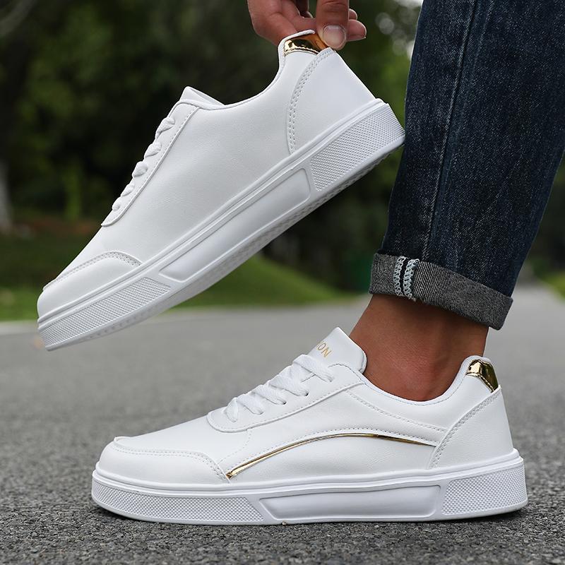 Men's Casual Shoes Fashion Breathable Skateboard Sneakers Anti Slip Tennis Walking Shoes Comfortable Men's Sneakers