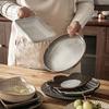 One Thing Multi-Purpose Japanese Bone Saucer Ceramic Household Plate Dried Fruit Snack Plate Vegetable Plate Dining Table Garbage Plate Tableware Smal