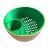 Dry Fruit Cleaner Professional Duals-Chamber Pistachios Bowl Practical Dry Fruits Cleaning Tool Kitchen Gadget