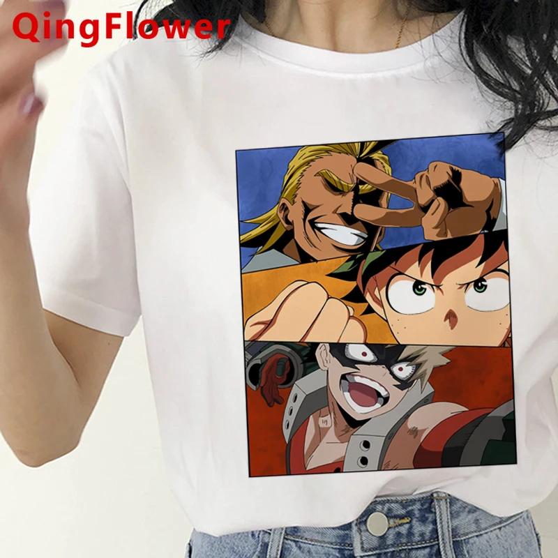 My Hero Academia Bakugou Boku No Hero Academia T-shirt Unisex  White T Shirt 2021 Graphic Tees Unisex Tshirt Kawaii