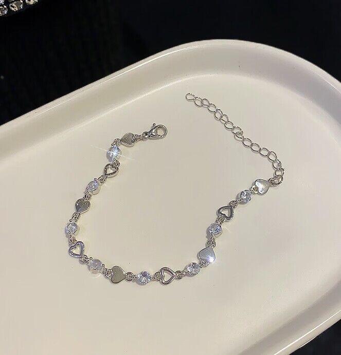 17KM 1 Stück Fantasy Stern Fluss Planet Zirkon Einfaches Armband, Geschenk für Freunde und Töchter für Damen Schmuck Accessoires