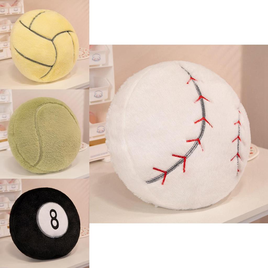 Soft And Cuddly Plush Basketball And Sports Toy For Cozy Sofa Throw Pillows Gifts For Boys