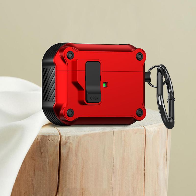 Security Lock Cover for AirPods Pro 2 3 Case for AirPods Pro2 Pro 2nd Gen Case Shockproof Cover Air Pods Pro Airpods3 Funda