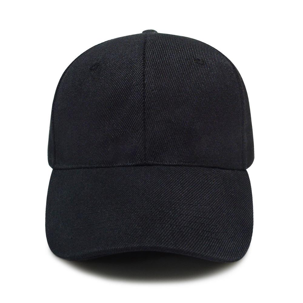 Unisex Solid Color Duckbill Hat: Korean-Style Baseball Cap for Spring & Autumn Outdoor Travel