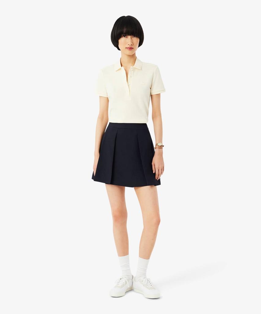 Женская струящаяся юбка-пике Lacoste Jf0559-56G Hde