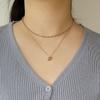 Monograph Agatha Necklace Mgnl0252 14K Gold Plated