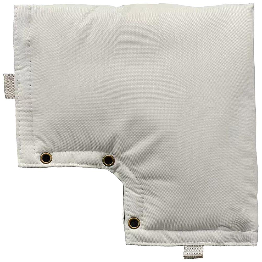 

Чехол для предотвращения обратного потока, водонепроницаемый изолированный чехол, защитный чехол для клапана спринклера, изолированный чехол для зимнего использования на открытом воздухе белый