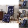 Premium Quality Leaves Starry High Back Chair Cushion Ideal For Comfortable Garden Seating