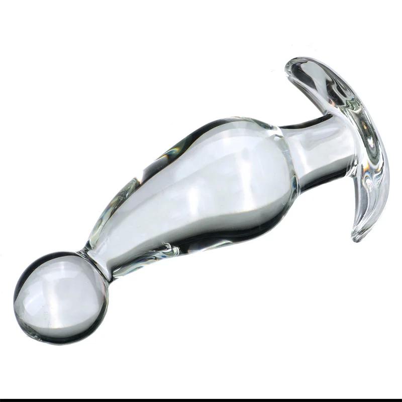 Transparent Anchor Glass Anal Plug For Women Butt Plugs Penis Anus Dildo Adult Masturbation Adult Gay Sex Toy Lover Gift