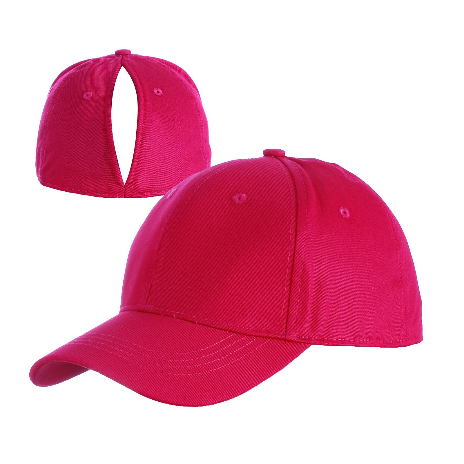 

Ponytail Cap Automatic Magnetic Suction Solid Color Adult Baseball Cap Sports Cap Quick Drying Cap Mz033 58CM
