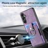 D2 For Samsung Galaxy A55 5G Phone Protective Case Ring Card Holder Kickstand Protection Cover