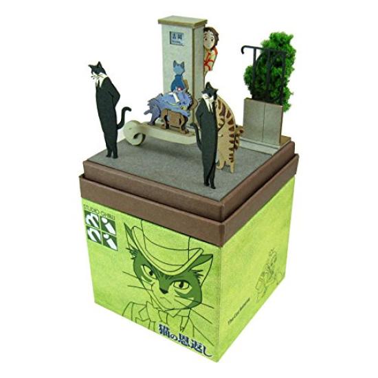 Sankei Studio Ghibli Mini The Cat Returns Cat Parade Paper Craft Non-scale MP07-62