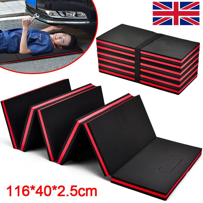 Vikbar matta av EVA-skum Bekväm Hög densitet Knämatta för bilreparation Halkfri matta för bilreparation Halkfri garagematta