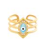 Stainless Steel Ring - Demon Eye Open Mouthed Ring for Index Finger - Exaggerated Ring