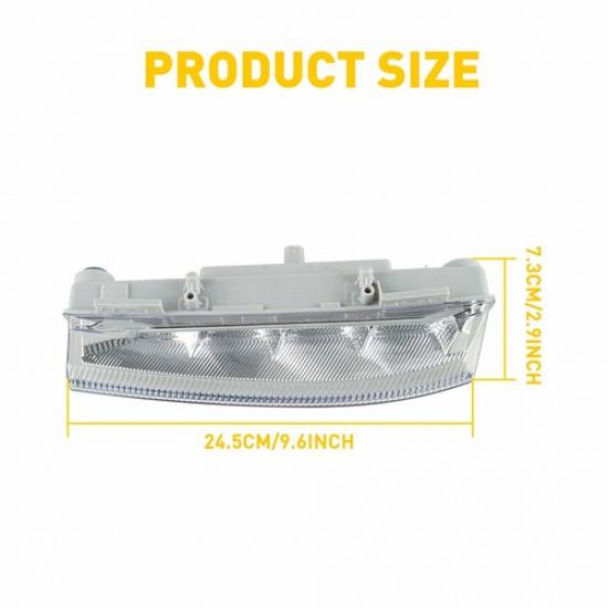 Left Daytime Fog Running Driver Light For 2009-2014 Mercedes-Benz E-Class W212