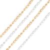 5 mètres/rouleau Couleur Or Argent Chaîne en Aluminium Chaîne Métallique Maillons de Chaîne Pour Fabrication de Bijoux Bracelets DIY Collier Apprêt de Bijoux