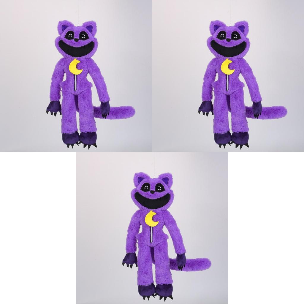 Adorable Poppy Playtime Plush Purple Monster Smiling Critter Toy For Cuddling Delight
