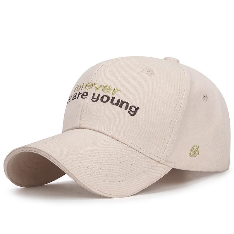 Spring and Autumn Trendy Letter Baseball Caps, Men and Women Couple Sandwich Sun Hats, Casual Baseball Caps